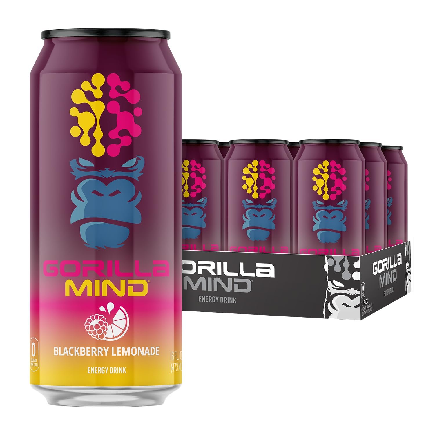 Blackberry Lemonade Drink by Gorilla Mind